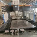 []刚刚买下准新机国盛4028龙门加工中心工作台2米4米，门.